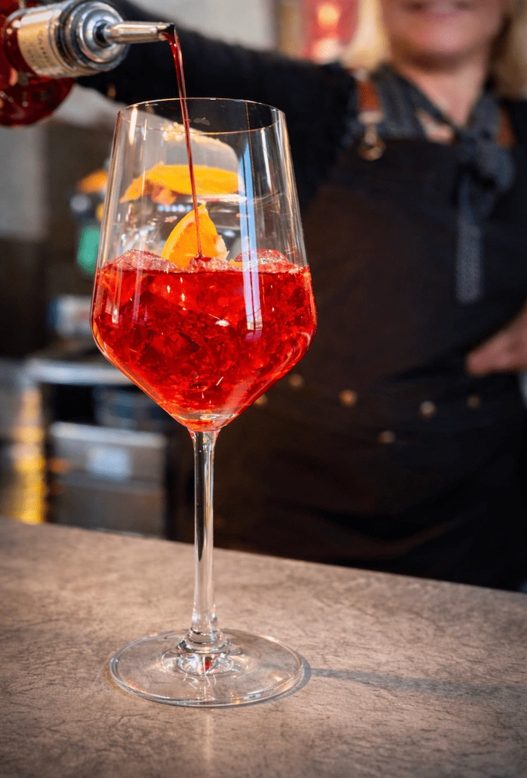 L'Altra Osteria a Como il bar